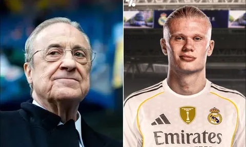 Chủ tịch Florentino Perez chính thức xác nhận, Real Madrid chốt vụ Erling Haaland trong hè 2026