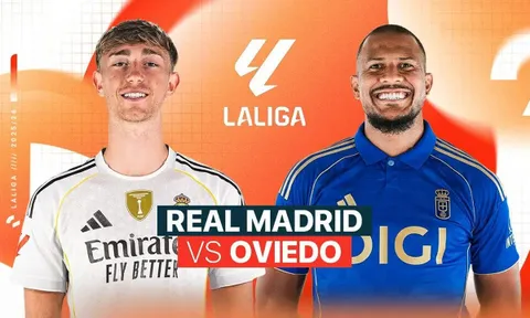Kết quả bóng đá Real Madrid vs Real Oviedo, 2h30 ngày 15/5 - La Liga: Vinicius gây thất vọng?