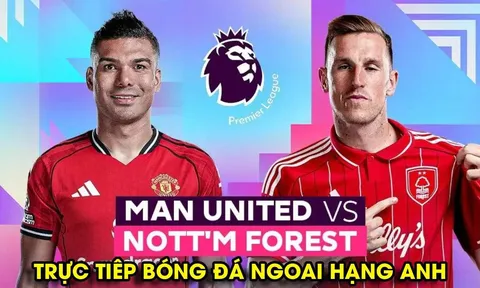 Xem trực tiếp bóng đá MU vs Nottingham ở đâu, kênh nào? Link xem trực tiếp Ngoại hạng Anh tối 17/5