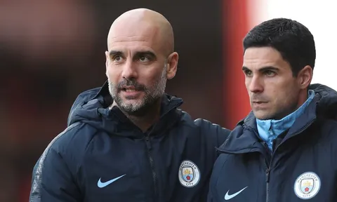 Mikel Arteta từng có thể kế nhiệm Pep Guardiola ở Man City, nhưng ông chọn Arsenal