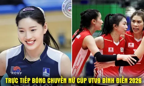 Link xem trực tiếp bóng chuyền BC Thông tin BĐ19 vs Suwon City 17h00 20/5, Cúp VTV9 Bình Điền 2026