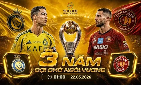 Kết quả bóng đá Al Nassr vs Damac, 1h ngày 22/5 - Saudi League: Lần đầu tiên cho Ronaldo?