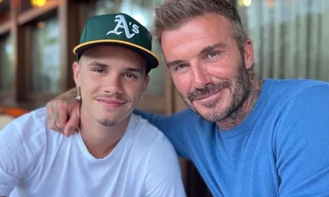 Con trai David Beckham gọi điện lúc 7h sáng để “cà khịa” cha sau chức vô địch của Arsenal