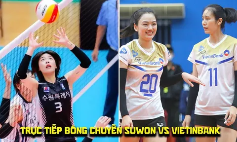 Link xem trực tiếp bóng chuyền Suwon City vs Vietinbank 17h ngày 22/5, Cúp VTV9 Bình Điền 2026