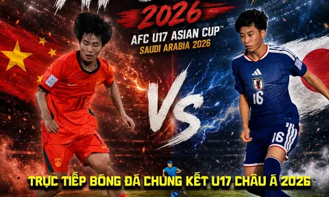 Xem trực tiếp bóng đá U17 Trung Quốc vs U17 Nhật Bản ở đâu? Kênh xem trực tiếp chung kết U17 châu Á