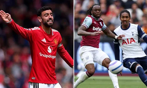 Kết quả bóng đá hôm nay: Bruno Fernandes đi vào lịch sử Ngoại hạng Anh; Tottenham xuống hạng?