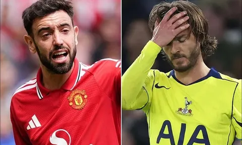 Kết quả Ngoại hạng Anh hôm nay 24/5: Bruno Fernandes lập kỷ lục, Tottenham chính thức xuống hạng?
