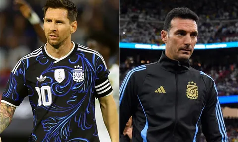 Messi không hội quân cùng ĐT Argentina vì chấn thương, HLV Scaloni 'lo sốt vó' trước World Cup 2026