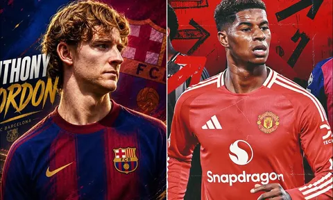 Barcelona hoàn tất thương vụ Anthony Gordon, Man Utd đổi Rashford lấy ngôi sao số một AC Milan?
