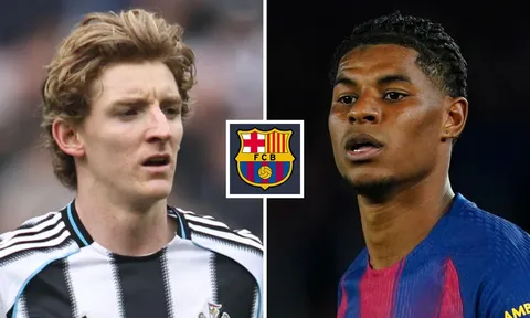 Anthony Gordon tới Barcelona, Marcus Rashford đối mặt tương lai bất định