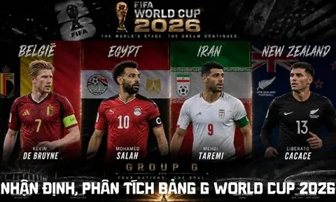 Nhận định, phân tích bảng G World Cup 2026: Iran ngáng chân 'thế hệ vàng' của ĐT Bỉ?