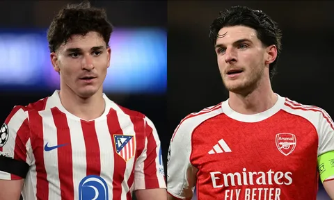 Tin chuyển nhượng tối 1/6: Real Madrid nhắm Declan Rice, PSG tăng tốc thương vụ Julian Alvarez