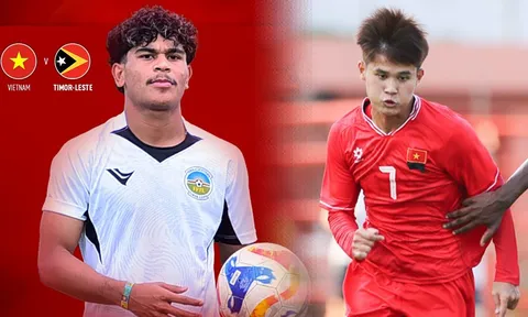 Link xem trực tiếp bóng đá U19 Việt Nam vs U19 Timor Leste hôm nay 1/6 - VCK U19 Đông Nam Á 2026