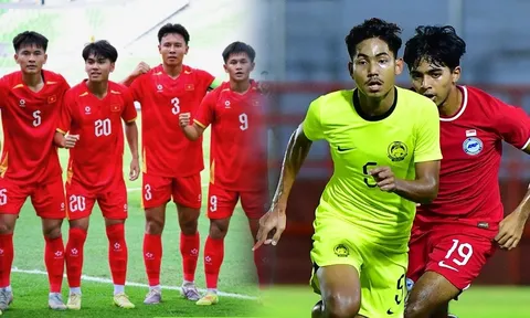 Kết quả, tỷ số U19 Malaysia vs U19 Singapore 2/6 - VCK U19 Đông Nam Á 2026: U19 Việt Nam hưởng lợi