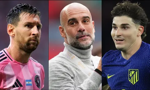 Tin chuyển nhượng 3/6: Guardiola từ chối tái ngộ Messi, Arsenal chơi lớn vì Alvarez