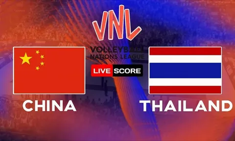 TRỰC TIẾP bóng chuyền Trung Quốc vs Thái Lan - Link xem trực tiếp bóng chuyền nữ VNL 2026