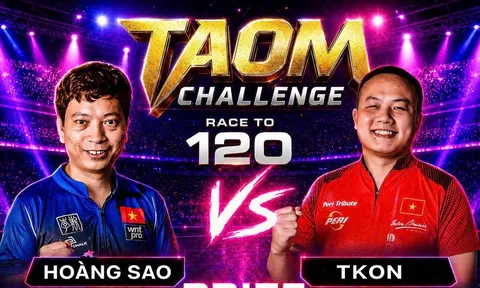TRỰC TIẾP Dương Quốc Hoàng vs Nguyễn Anh Tuấn - TAOM Challenge Race to 120 - Hoàng Sao vs Tkon