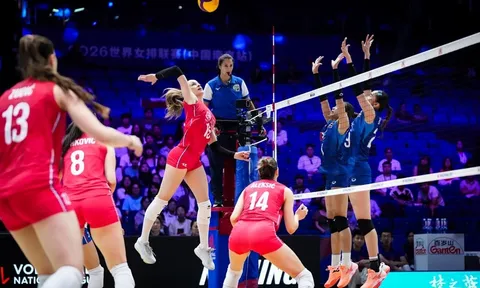 TRỰC TIẾP bóng chuyền nữ VNL 2026 hôm nay 6/6 - Cập nhật link xem trực tiếp bóng chuyền VNL 2026