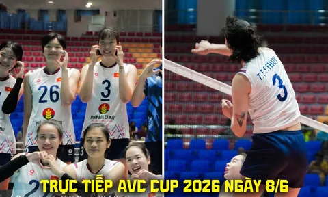 Xem trực tiếp bóng chuyền nữ Việt Nam vs Indonesia ở đâu, kênh nào? Link phát sóng AVC Cup 2026