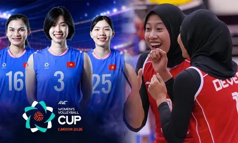 TRỰC TIẾP bóng chuyền Việt Nam vs Indonesia hôm nay 8/6: Link xem trực tiếp bóng chuyền nữ AVC Cup 2026