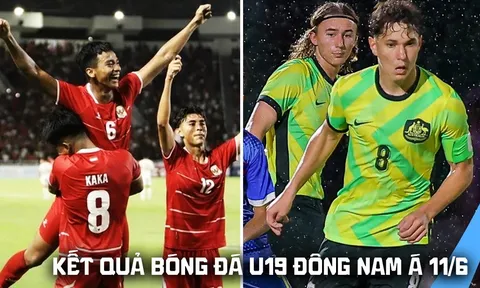 Kết quả, tỷ số U19 Indonesia vs U19 Australia 11/6 - Bán kết U19 ĐNÁ 2026: U19 Việt Nam được 'giải oan'