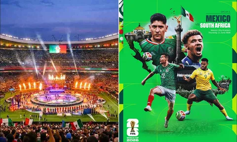 Lịch phát sóng trực tiếp khai mạc World Cup 2026 trên VTV - Link xem trực tiếp Mexico vs Nam Phi HD