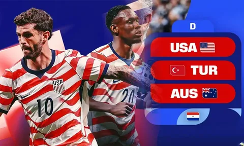 Lịch thi đấu VCK World Cup 2026 mới nhất (bảng D) - Lịch phát sóng World Cup 2026 trên VTV