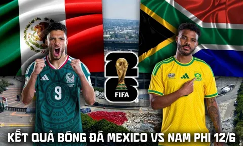Kết quả, tỷ số Mexico vs Nam Phi 2h ngày 12/6 - World Cup 2026: Địa chấn trong ngày ngay màn?