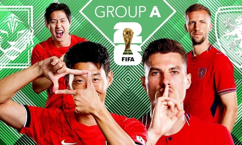 TRỰC TIẾP bóng đá World Cup 2026 hôm nay 12/6 - Cập nhật link xem trực tiếp Hàn Quốc vs CH Séc