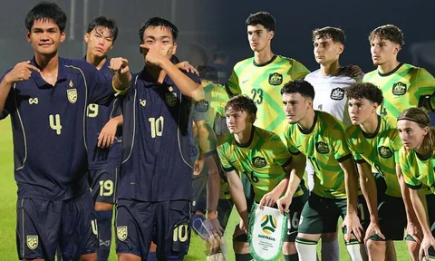 Kết quả bóng đá U19 Thái Lan vs U19 Australia - Chung kết U19 Đông Nam Á: Kình địch U19 Việt Nam lập kỷ lục?