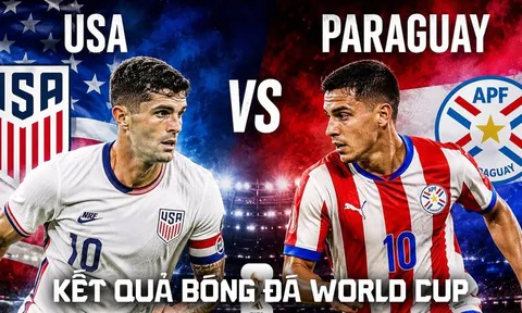 Kết quả, tỷ số Mỹ vs Paraguay 13/6 - VCK World Cup 2026: Cựu sao Arsenal nhấn chìm đội khách