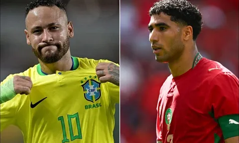 Kết quả bóng đá Brazil vs Ma Rốc - World Cup 2026: Neymar gây thất vọng, Hakimi nhấn chìm Vinicius?