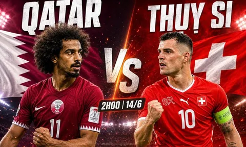 Kết quả bóng đá Qatar vs Thụy Sĩ - World Cup 2026: Đại diện châu Á tạo địa chấn, Xhaka gây thất vọng