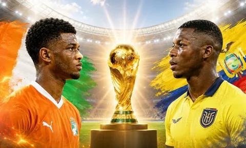 Kết quả bóng đá Bờ Biển Ngà vs Ecuador - World Cup 2026: Kịch bản khó tin