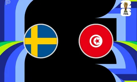 Dự đoán tỷ số Thụy Điển vs Tunisia, 9h ngày 15/6 - Nhận định bóng đá World Cup 2026