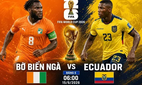 VTV trực tiếp bóng đá World Cup 2026 hôm nay 15/6 - Link xem trực tiếp Bờ Biển Ngà vs Ecuador