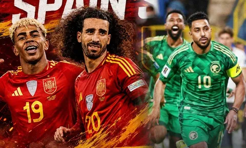 Lịch thi đấu bóng đá bảng H World Cup 2026 mới nhất: Tây Ban Nha 'nhấn chìm' Cabo Verde; Saudi Arabia gây sốt?