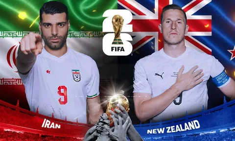 Nhận định bóng đá Iran vs New Zealand 8h ngày 16/6 - World Cup 2026: Châu Á nối dài siêu kỷ lục?
