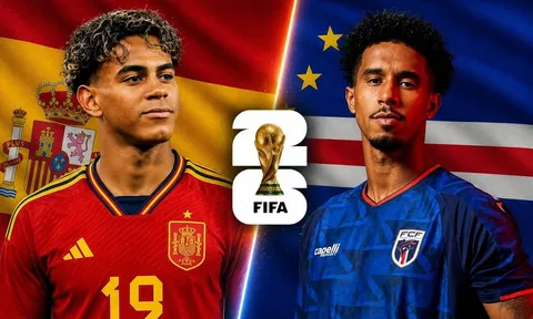 Link xem trực tiếp World Cup 2026 hôm nay 15/6 - Tây Ban Nha vs Cape Verde: Đẳng cấp nhà vua châu Âu