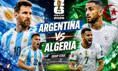 Siêu máy tính dự đoán kết quả Argentina vs Algeria - World Cup 2026: Messi chịu áp lực lớn