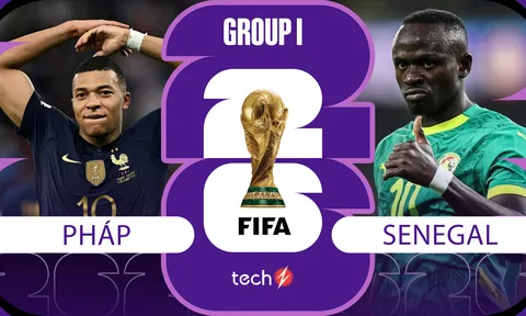Dự đoán tỷ số, kết quả Pháp vs Senegal, 02h00 ngày 17/6 - Nhận định bóng đá World Cup 2026