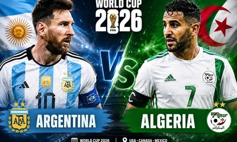 Dự đoán kết quả, tỷ số Argentina vs Algeria - Bảng J World Cup 2026: Messi nhận trái đắng