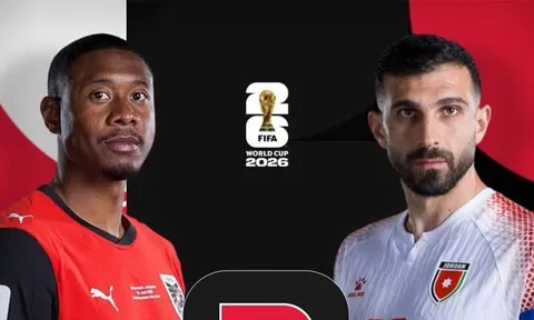 TRỰC TIẾP bóng đá Áo vs Jordan, 11h00 ngày 17/6 - World Cup 2026: Rượt đuổi hấp dẫn?