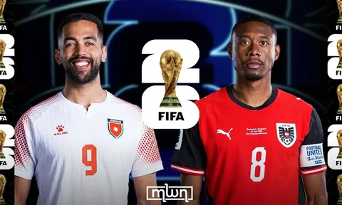 Trực tiếp bóng đá Áo vs Jordan, 11h ngày 17/6 - Link xem trực tiếp World Cup 2026 trên VTV3 FULL HD