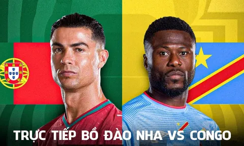Trực tiếp bóng đá Bồ Đào Nha vs Congo, 0h ngày 18/6 - VTV6 phát sóng trực tiếp World Cup 2026