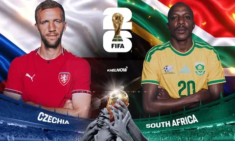Dự đoán tỷ số CH Séc vs Nam Phi, 23h ngày 18/6 - Nhận định bóng đá World Cup 2026