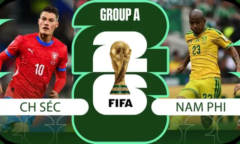 Nhận định, dự đoán tỷ số CH Séc vs Nam Phi, 23h ngày 18/6 - World Cup 2026: Trận cầu 'sinh tử'