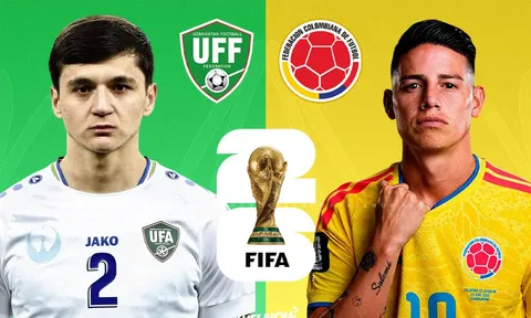 Nhận định bóng đá Uzbekistan vs Colombia, 9h ngày 18/6 : Châu Á thêm 1 lần tạo địa chấn ở World Cup?