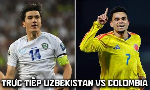 Xem trực tiếp bóng đá Uzbekistan vs Colombia ở đâu, kênh nào? Link xem trực tiếp World Cup 2026 trên VTV