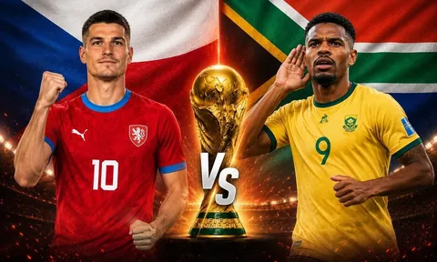 TRỰC TIẾP bóng đá CH Séc vs Nam Phi, 23h00 ngày 18/6 - Link xem trực tiếp World Cup 2026 trên VTV